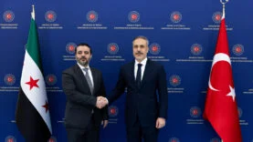 Hakan Fidan ve Suriye Dışişleri Bakanı Esad Hasan Şeybani'nin Görüşmesi